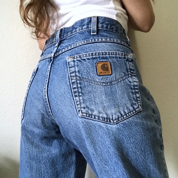 carhartt mom jeans